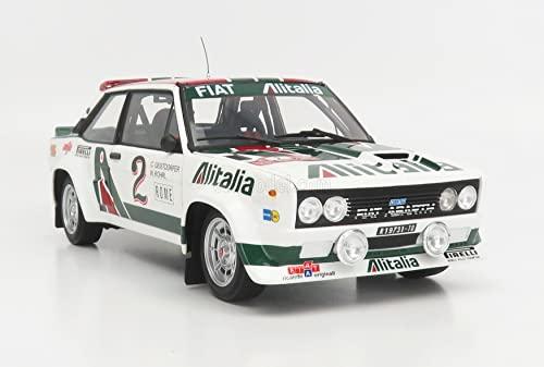 京商オリジナル 1/18 フィアット 131 アバルト 1978 モンテカルロ #2 完成品 KS08376G