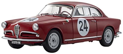京商オリジナル 1/18 アルファロメオ ジュリエッタ SV タルガフローリオ 1958#24 完成品