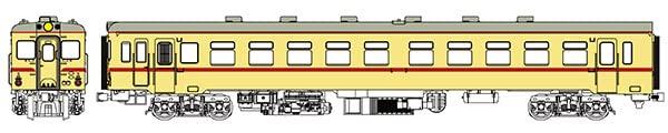TW-26AM-2 キハ26バス窓(準急色)、動力付