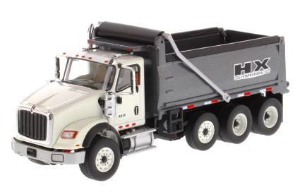 DIECAST MASTERS インターナショナル HX620 ダンプトラック ホワイト/ガンメタル