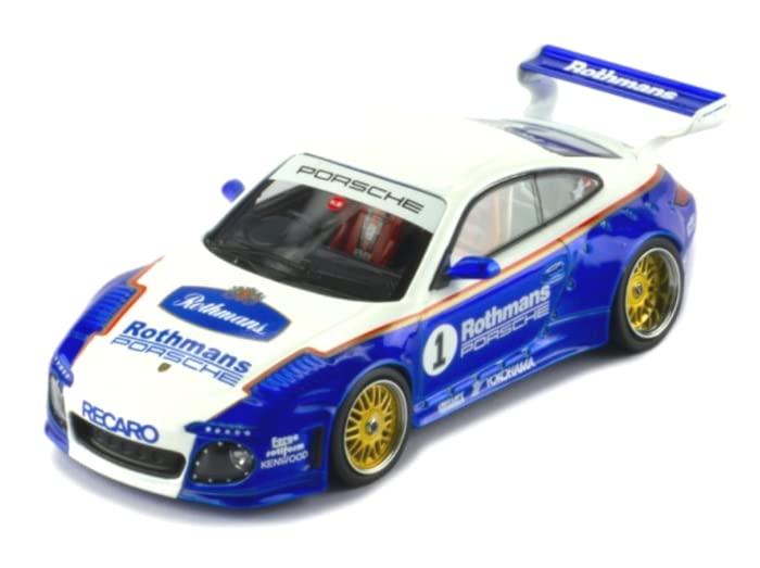 イクソ 1/43 ポルシェ 911 Old and New 997 ホワイト/ブルー 完成品