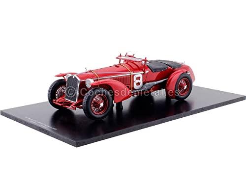 ☆ ぴかぴか光る 1/18 アルファロメオ 8C 1932 ルマン24H ウィナー #8 R.ソマー/L.キネッティ おもちゃ-車