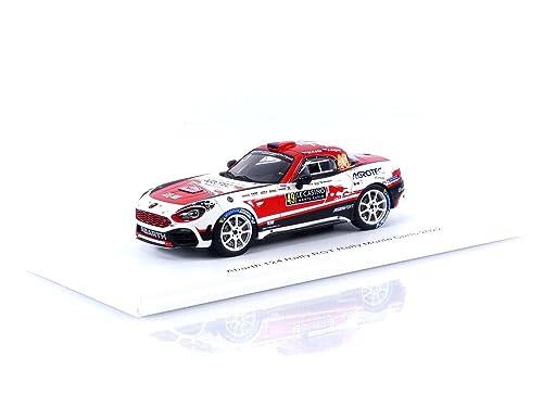 ☆ ぴかぴか光る 1/43 アバルト 124 ラリー RGT 2022 モンテカルロ ラリー #49 M.Rada/J.Jugas おもちゃ-車