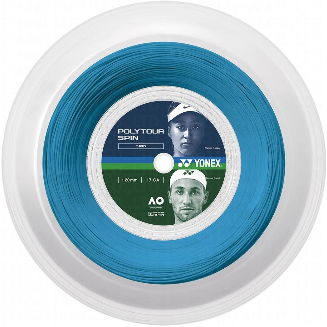 YONEX(ヨネックス) 硬式テニス ストリング ガット ポリツアー スピン 120 200m コバルトブルー(060) 1.20mm PTS120R2｜ポッチ 21,542円