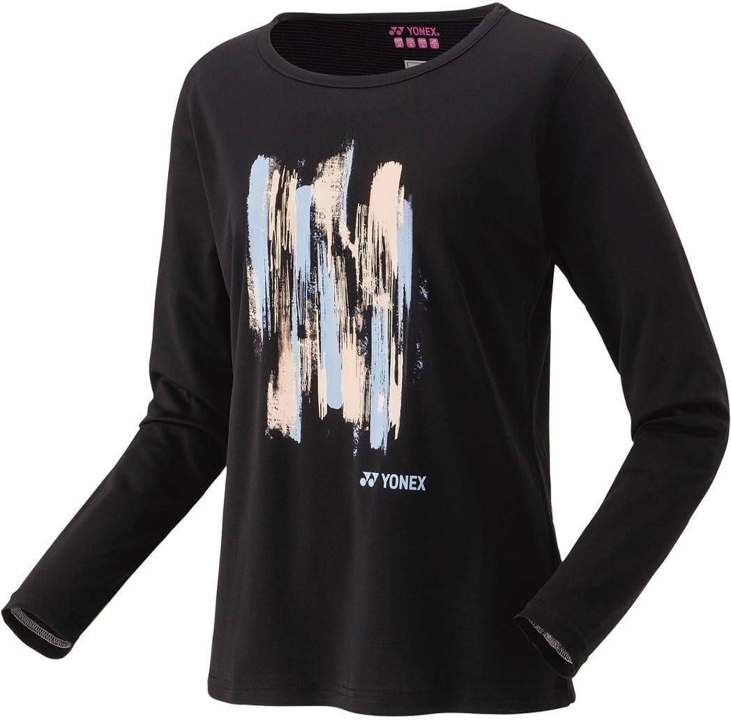 [ヨネックス] 長袖シャツ ウィメンズロングスリーブTシャツ ブラック(007) M