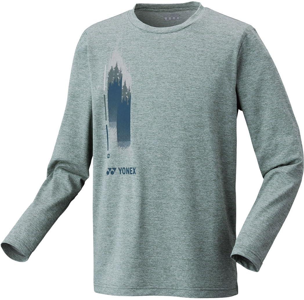 [ヨネックス] 長袖シャツ ユニロングスリーブTシャツ(フィットスタイル) オリーブ(149) L
