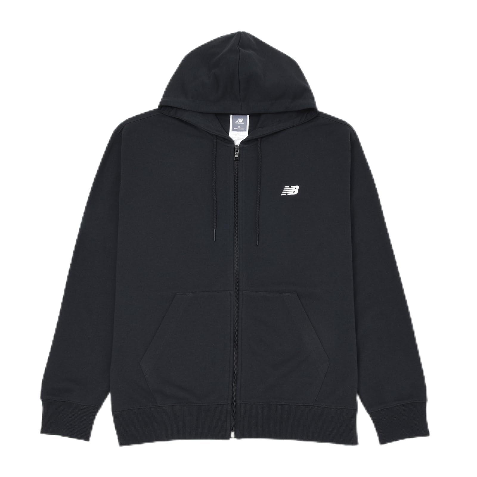 Sport Essentials ロゴスウェットフルジップフーディ BK(ブラック) サイズ:M