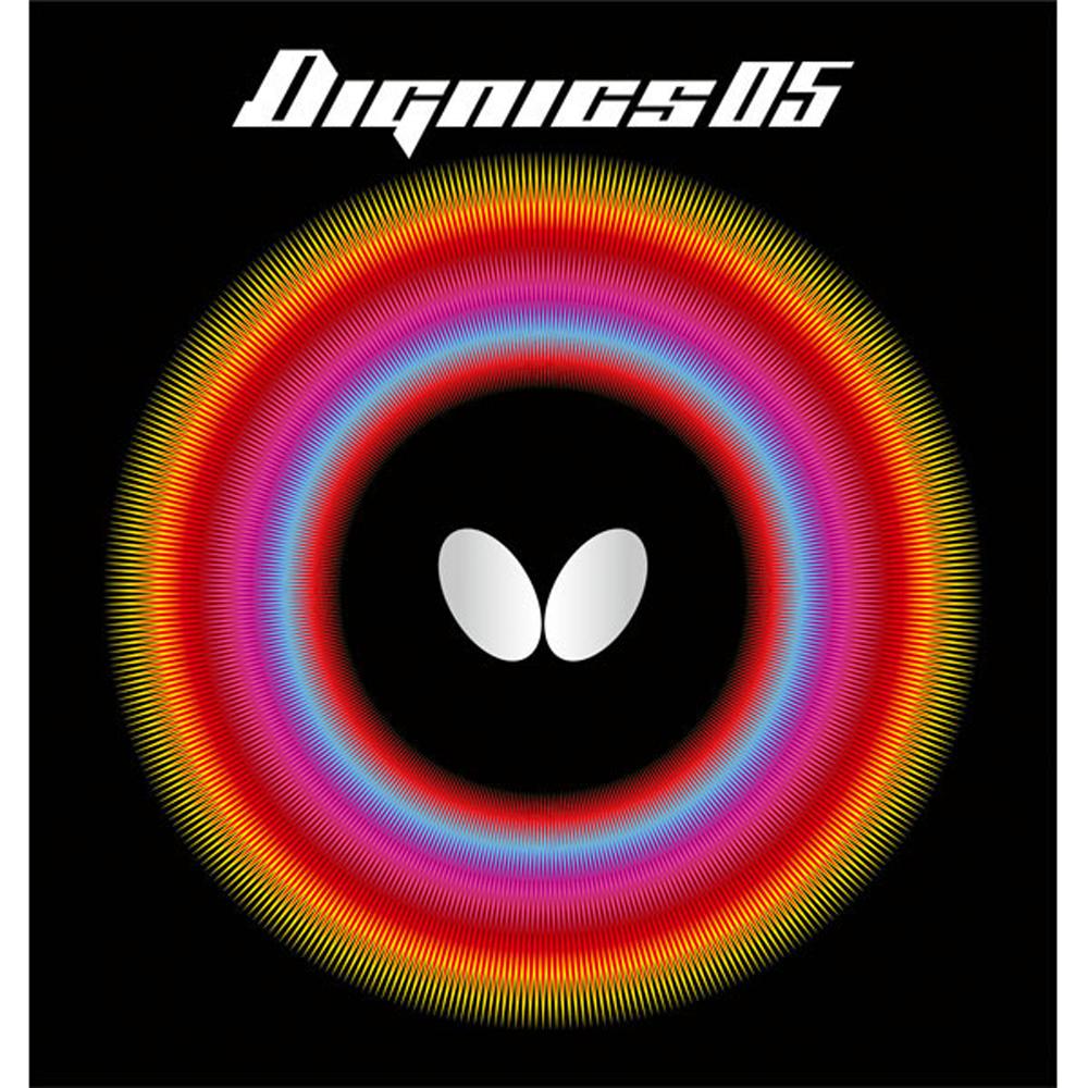 TAMASU(タマス) バタフライ(Butterfly) 卓球 ラバー ディグニクス 05 ハイテンション 裏ソフト 06040 レッド 厚