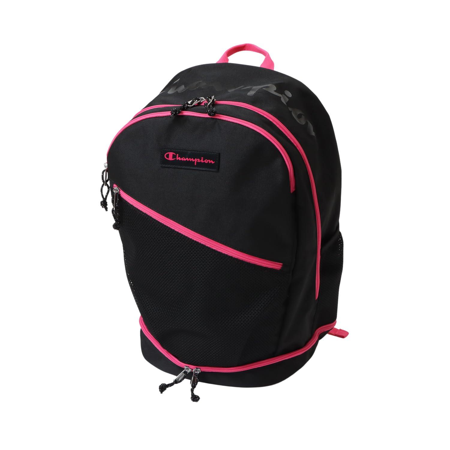 [チャンピオン] リュック スクリプトロゴ BACK PACK C3-BB727B メンズ ブラックXピンク Freesize