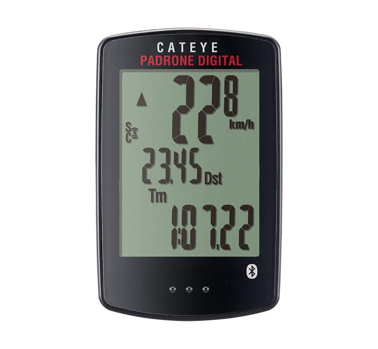 キャットアイ(CAT EYE) サイクルコンピュータ PADRONE DIGITAL ブラック CC-PA400B スピードメーター 自転車