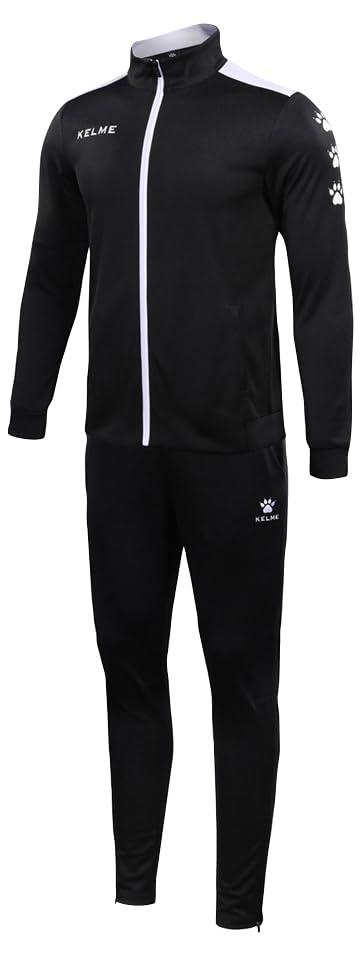 ケルメ(kelme) 蹴球 フットサル 御召しもの(メンズ・ユニ) トレーニングジャージスーツ 黒いこと(003) L大きさ 3771200