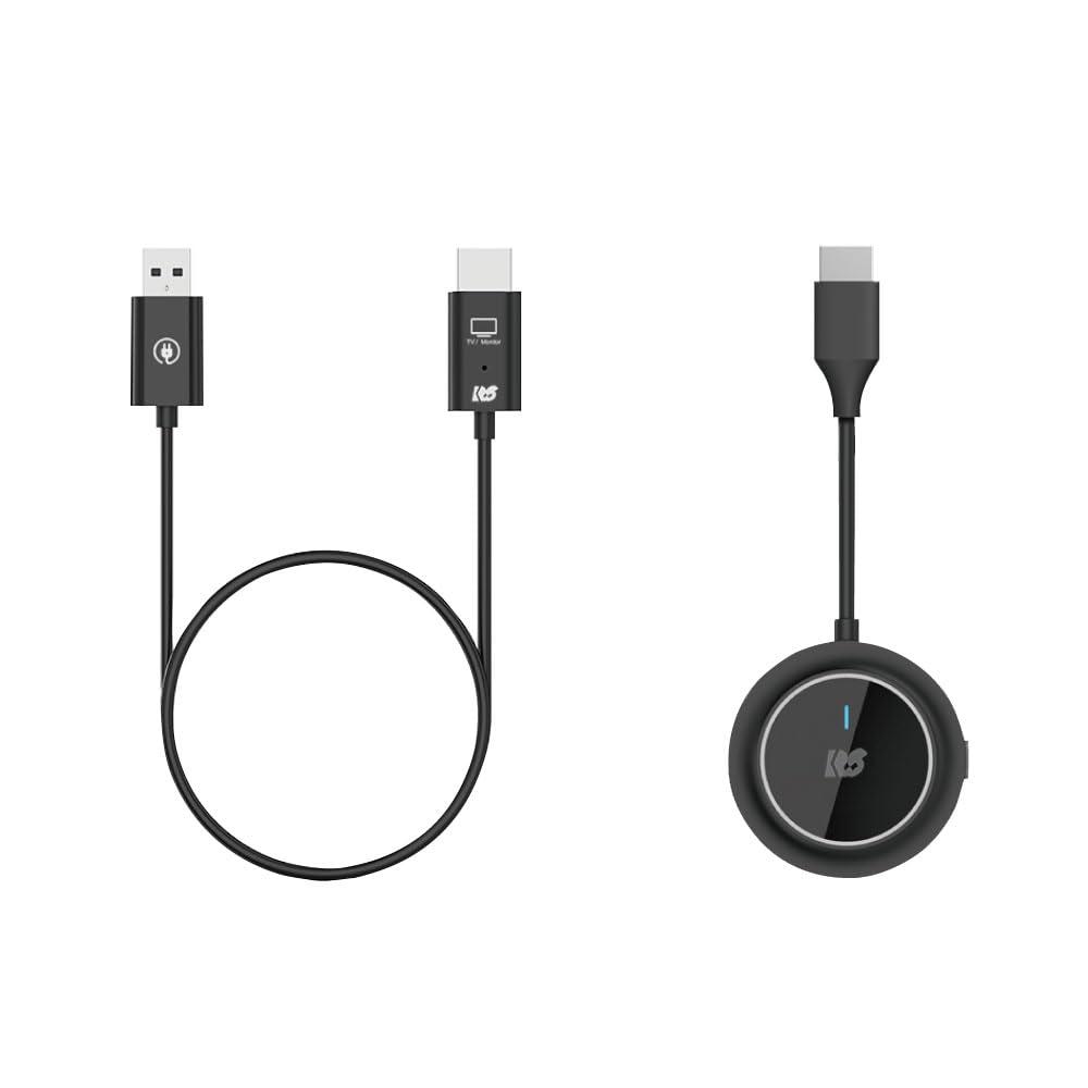ラトックシステム ワイヤレスHDMI送受信機(USB-C to HDMI) 映像・音声をテレビに無線出力 RS-WLHD2