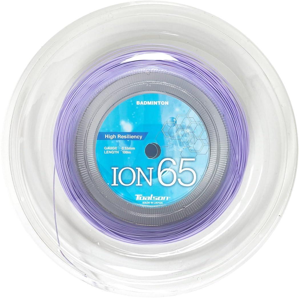 トアルソン TOALSON ガット バドミントン用 渦巻形 イオン 65 (ION 65) 841651L ラベンダー