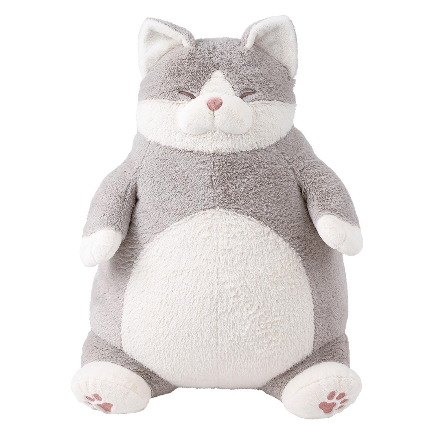 50cm 新品 ねこのチャーミー 抱きまくら M ぬいぐるみ りぶはあと Amazon｜CHARMMY チャーミー 抱きまくらM 78296 11・ミケネコ