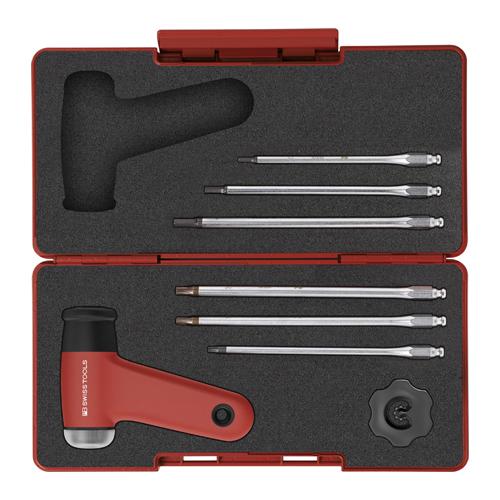 3.2ー16.0Nmトルクドライバーセット(Torx・Hexビット)