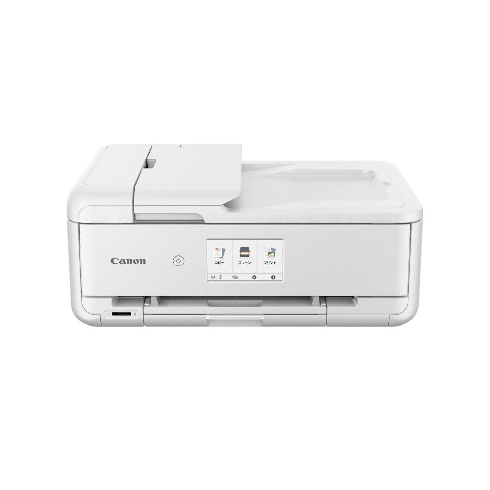 キヤノン Canon カラープリント A3プリント対応 インクジェット複合機 TR9530a WHITE A4スキャン/A4コピー対応 対応インクBCI-380/381シリーズ【2024年秋冬モデル】