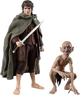 TAMASHII NATIONS S.H.フィギュアーツ フロド・バギンズ&ゴラム (ロード・オブ・ザ・リング) 約120mm PVC&ABS&布製 塗装済み可動フィギュア｜ポッチ