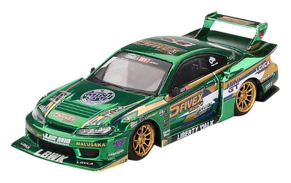 東京オートサロン限定MINI GT シルビア S15 単品 MINI GT 1/64 Nissan LB-Super Silhouette シルビア S15 2024