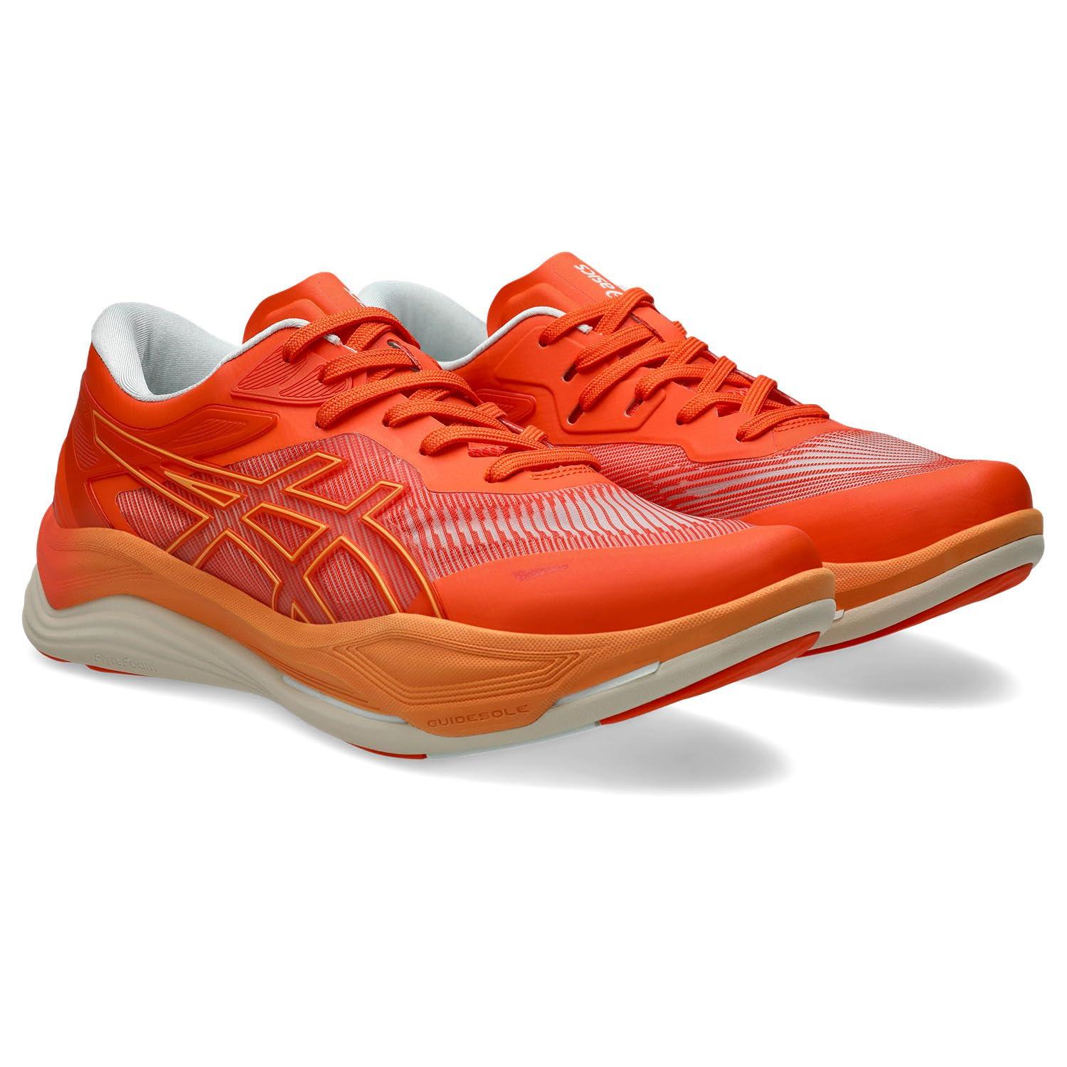 [ウェルネスウォーカー] ウォーキングシューズ アシックスウォーキング GEL-RIDEWALK 1293A040 オレンジ/ライトオレンジ040 23.5 cm