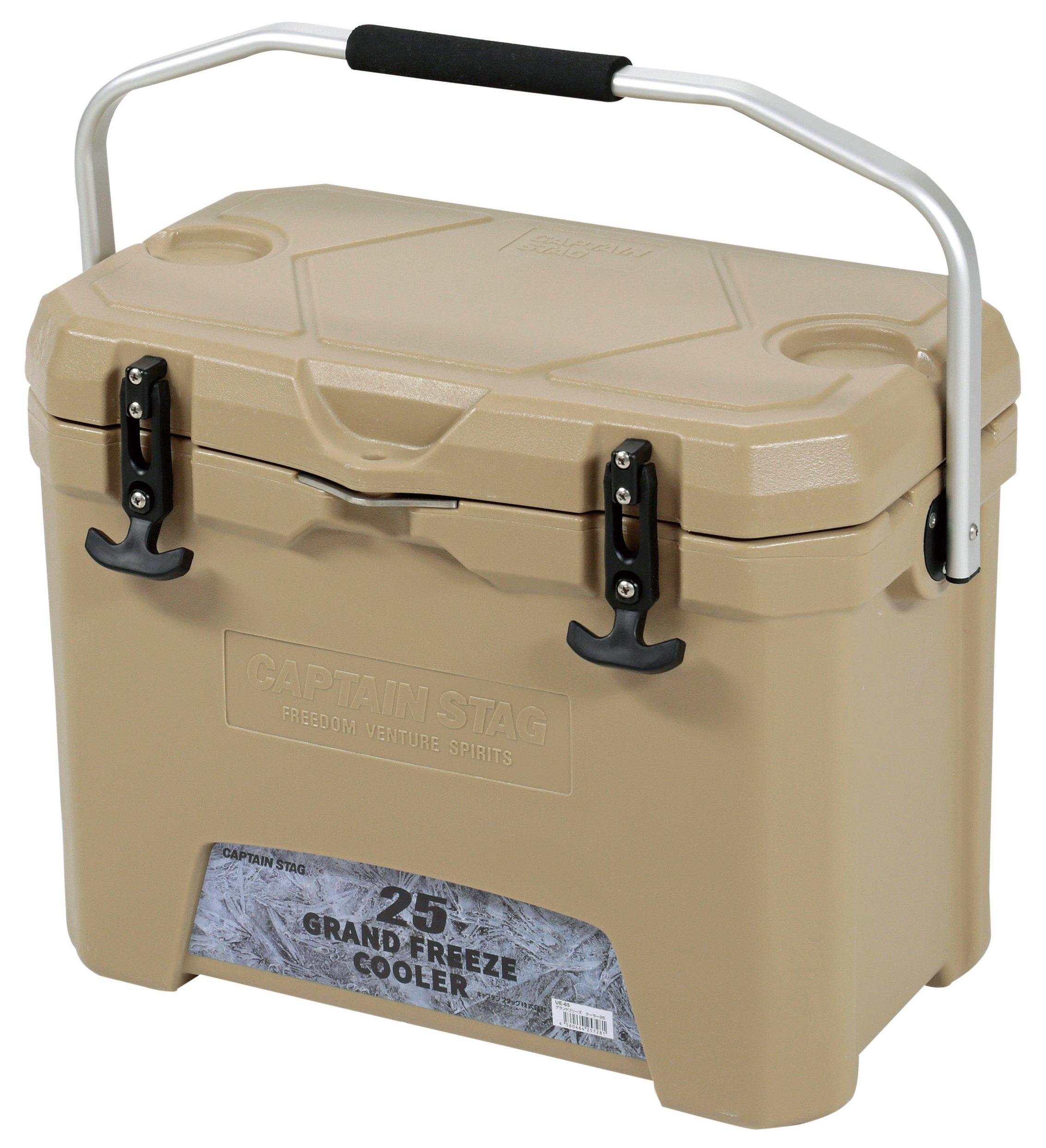 キャプテンスタッグ(CAPTAIN STAG) クーラーボックス 【容量25L/ハンドル付き】 グランドフリーズ クーラー UE-65 23,610円