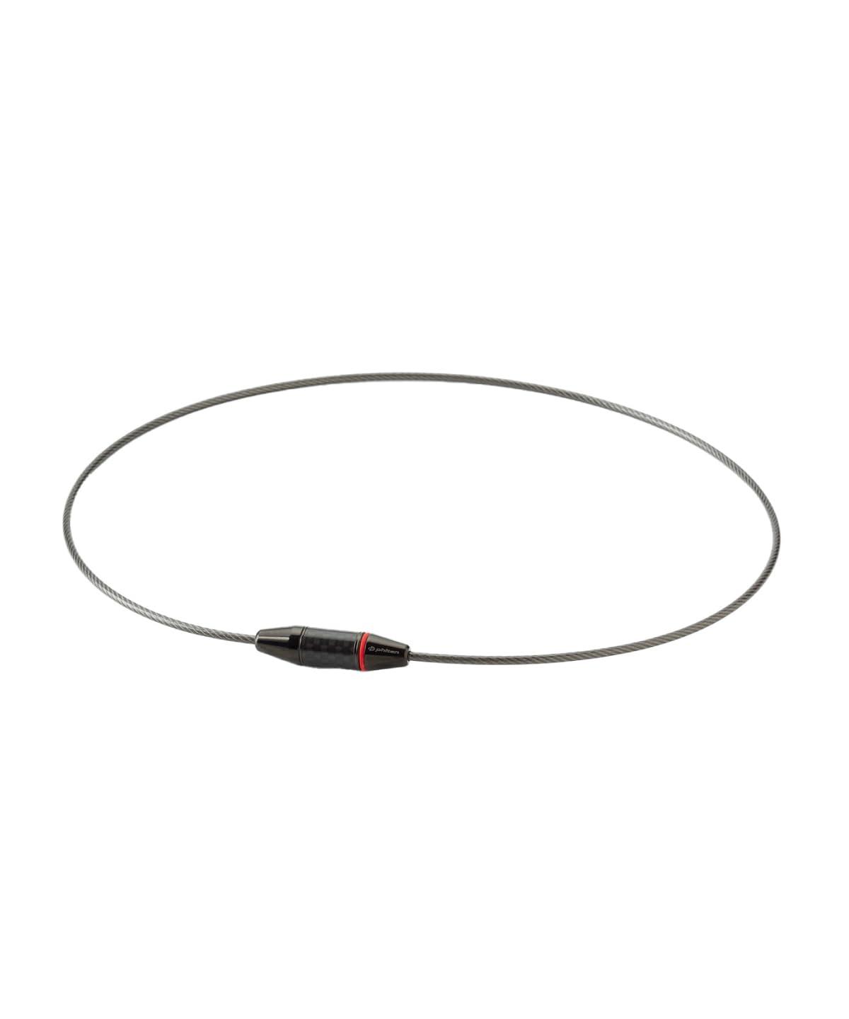 phiten(ファイテン) RAKUWA ネックレス ワイヤー EXTREME カーボン|| ブラック 50cm【肩こり】【首こり】【ファイテン先端技術メタックス採用】メンズ 男性