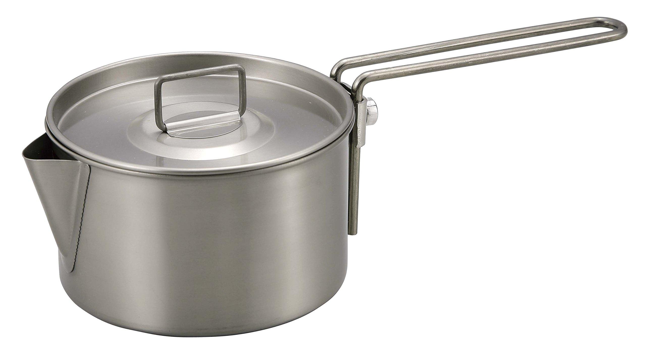 キャプテンスタッグ バーベキュー用 鍋 チタン製ケットルクッカー900ml M-9082M-9082