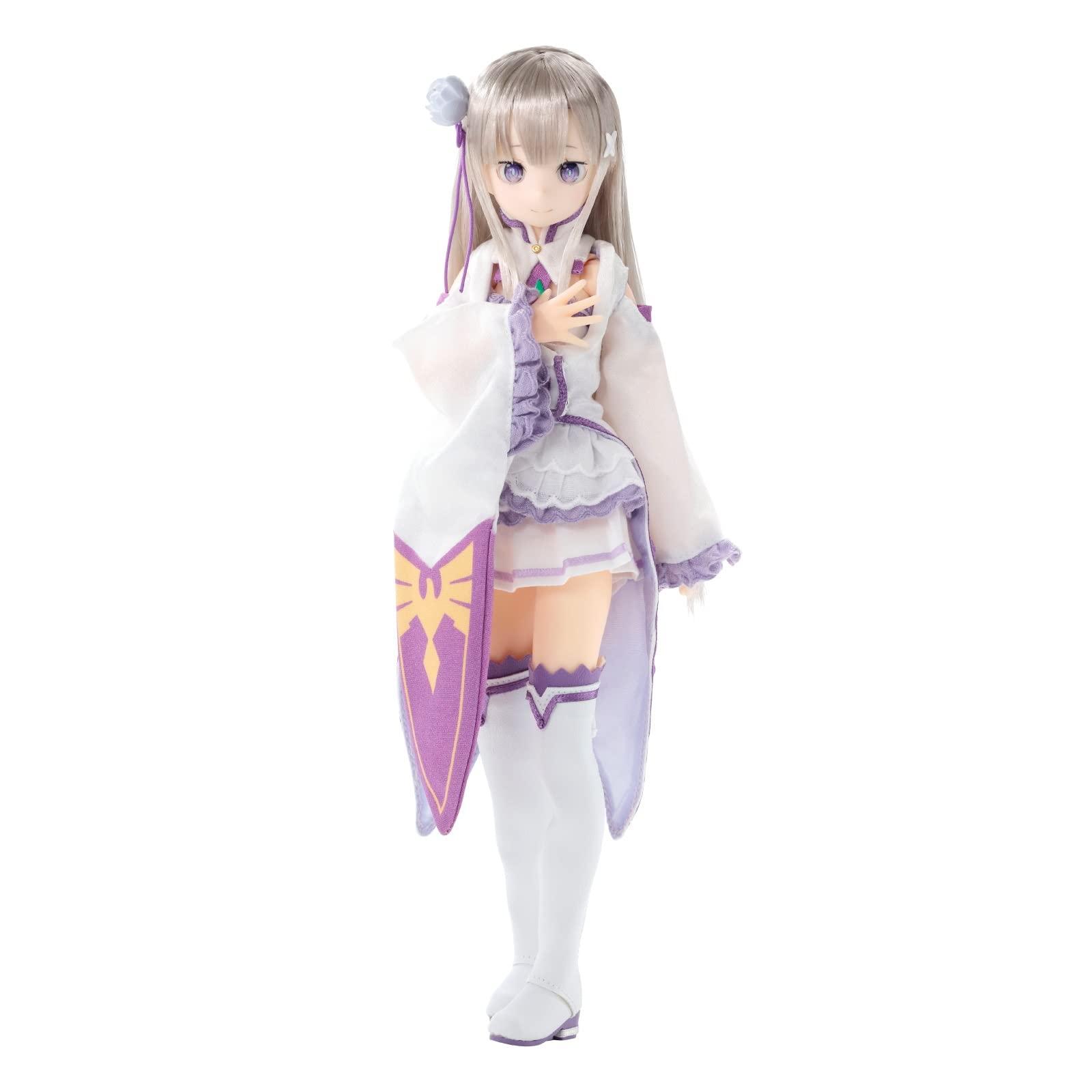 アゾンインターナショナル ピュアニーモキャラクターシリーズ 143 『Re:ゼロから始める異世界生活』 エミリア(二次生産分) 1/6スケール 約260mm 塗装済み可動ドール|ポッチ