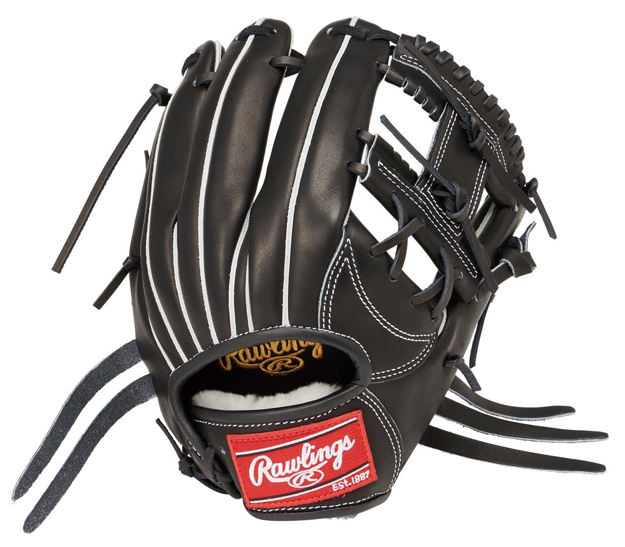 Rawlings(ローリングス)野球用 グラブ グローブ 軟式 大人用 HOH PRO EXCEL GR5HEN6X ブラック [内野手用] サイズ 11.2 ※右投げ用(左手着用)