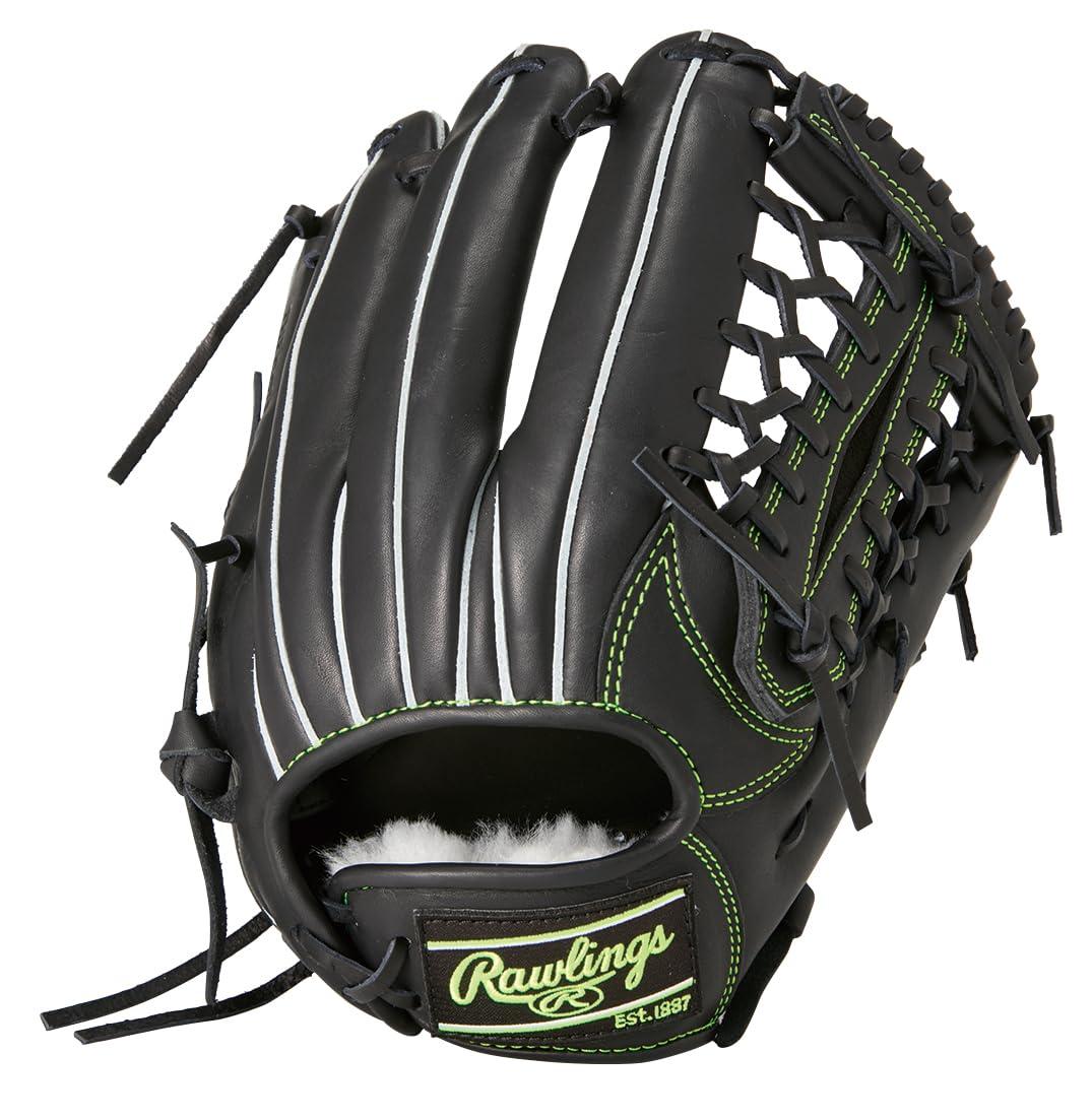 Rawlings(ローリングス)ベースボール用 グローブ 地球儀 軟式 成年者用 軟式 HOH PRO EXCEL ELITE GR5HEEN650 黒いこと [オールラウンド用] 大いさ 11.75 ※右投げ用(押し手着付ける) スポーツ・アウトドア-野球・ソフトボール