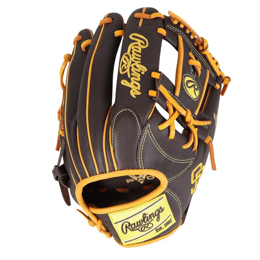 Rawlings(ローリングス)ベイスボール用 グローヴ 地球儀 軟式 成年者用 HYPER TECH MLB TEAM GR5HTMN62 パ御召しもの [内野手手用] 大きさ 11.25 ※右投げ用(押し手着付ける)