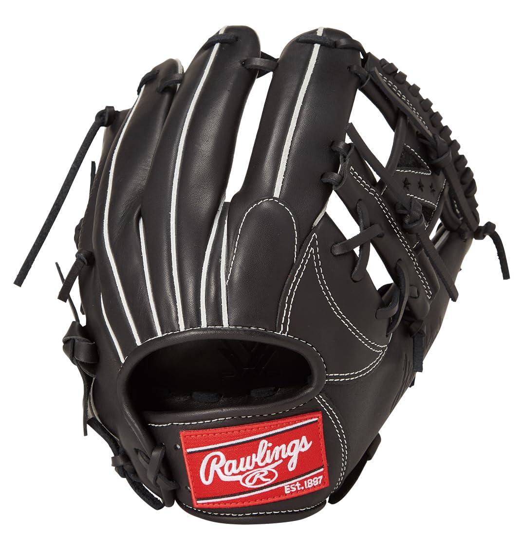 Rawlings(ローリングス)野球用 グラブ グローブ 軟式 大人用 HYPER TECH R2G GR5HTN62 ブラック [内野手用] サイズ 11.25 ※右投げ用(左手着用)｜ポッチ