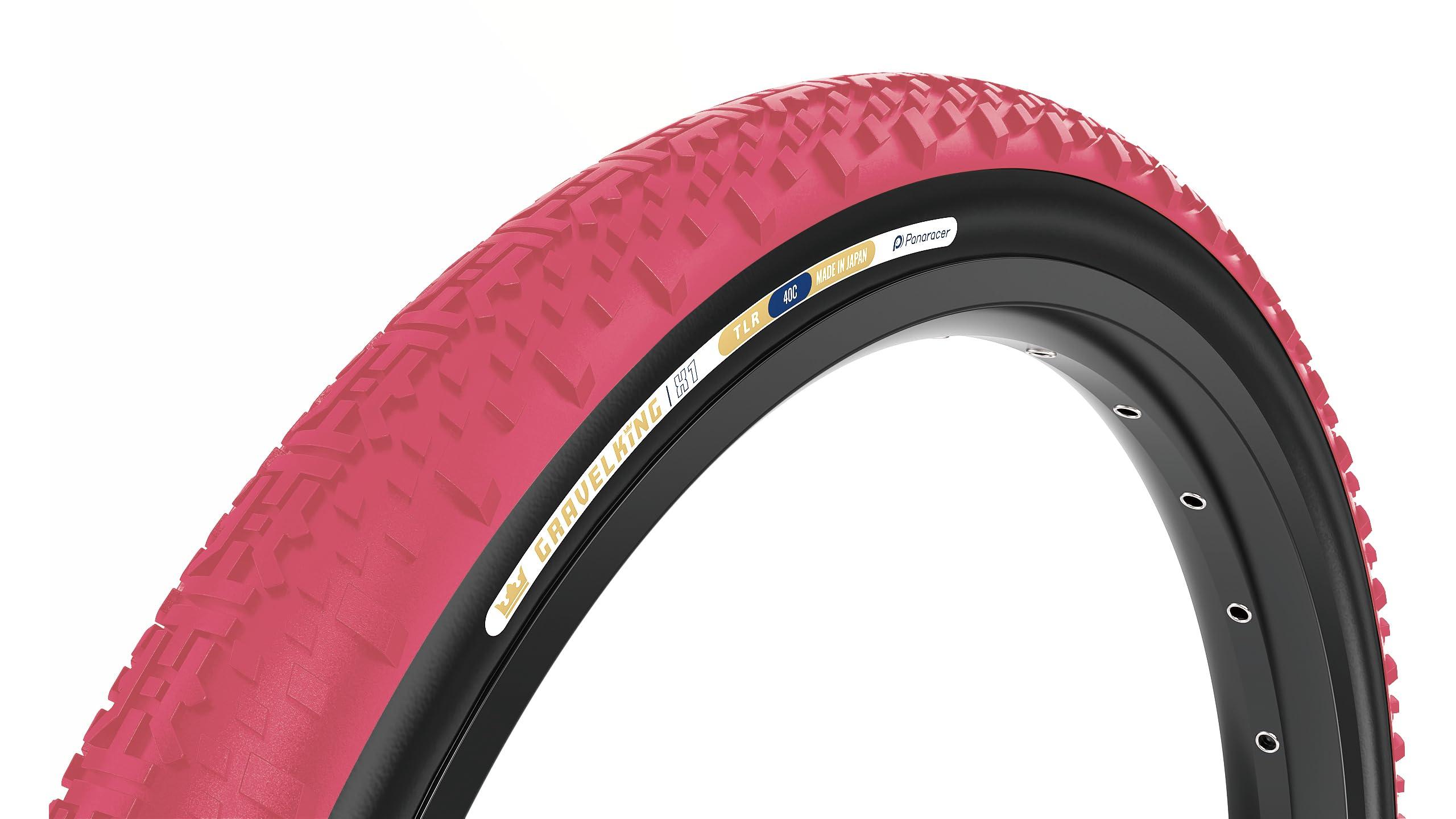 パナレーサー(Panaracer) グラベルキングX1 700×45C チューブレスレディ クランベリー/黒 F745-GKX1-CR-B2