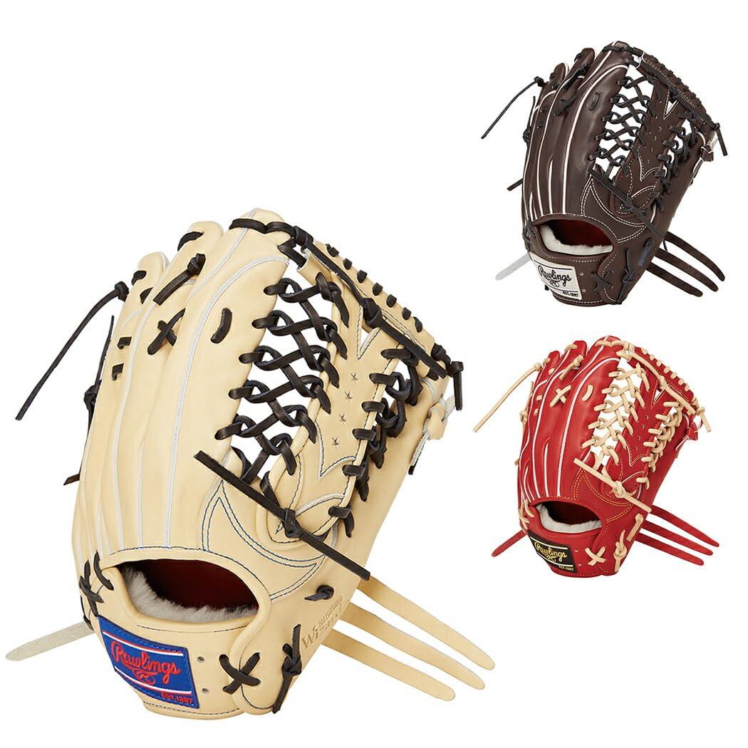 ローリングス(Rawlings) 野球用 大人用 硬式 PRO PREFERRED Wizard #02 [外野手用] サイズ 12.5 GH4PW2B88MG モカ ※ 左投げ用(右手着用)