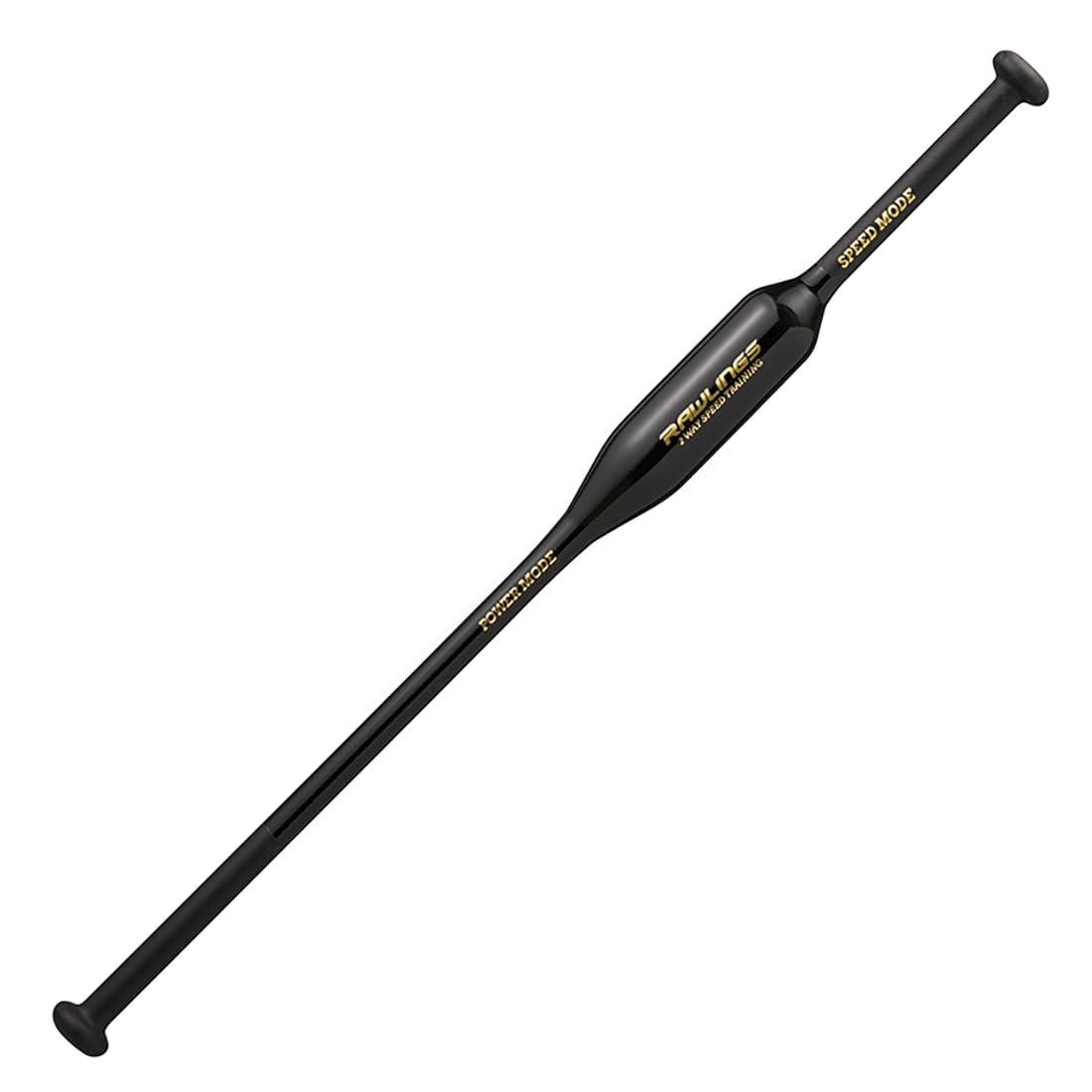 Rawlings(ローリングス)野球用 バット 少年 子供 JR. 練習 素振り用 ジュニア TWO-WAY SPEED TRAINING【木製】 BHJW4TB2W ブラック 96cm