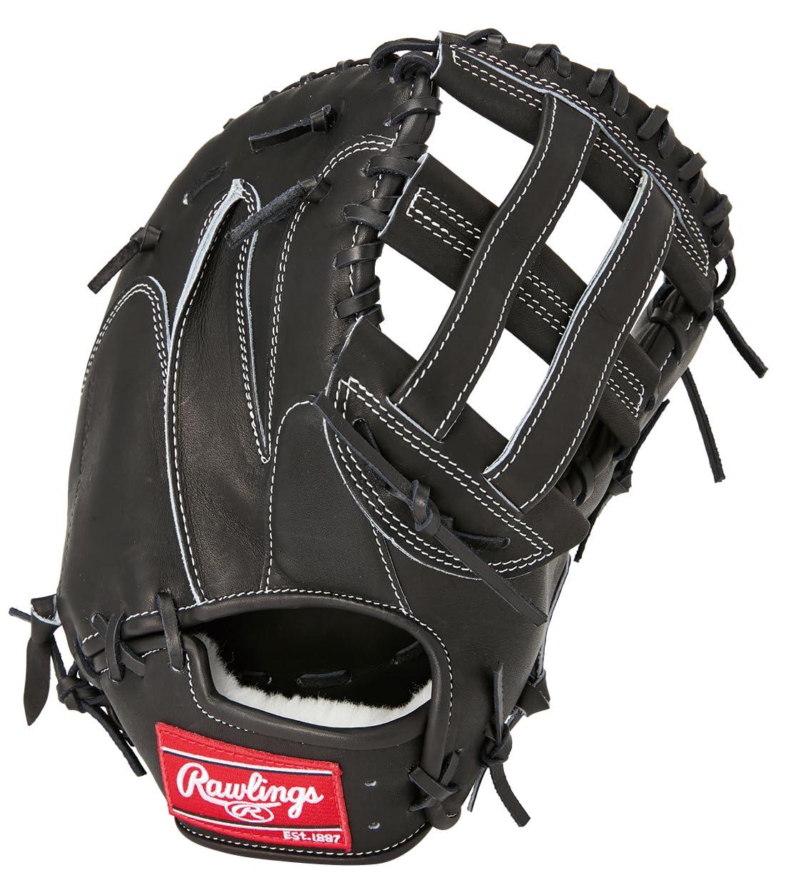 Rawlings(ローリングス)野球用 グラブ グローブ 硬式 大人用 HOH BREAK THE MOLD GH5HBMY4 ブラック [ファースト用] サイズ 11.5 ※左投げ用(右手着用)｜ポッチ