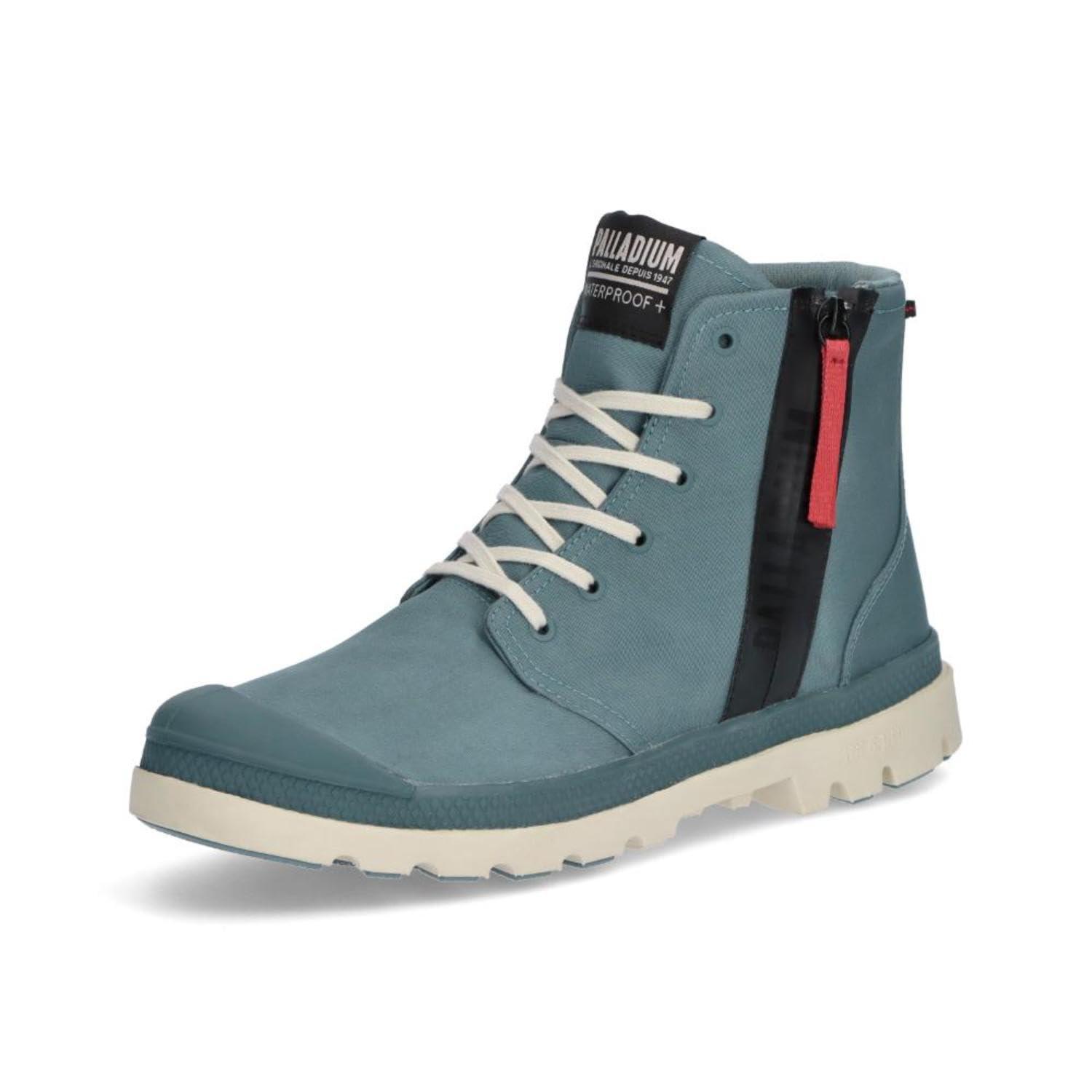 [パラディウム] 防水スニーカー PAMPA HI SEEKER 2 LITE+ WP+ サイドジップ付 GOBLIN BLUE (417) 27.5 cm