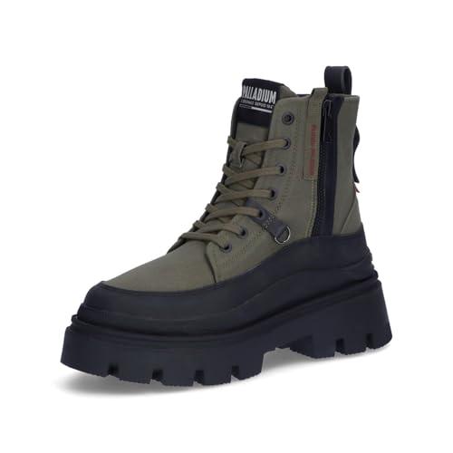 [パラディウム] ハイカットスニーカー PALLASQUAD ZIP TX レディース OLIVE NIGHT(325) 24.0 糎