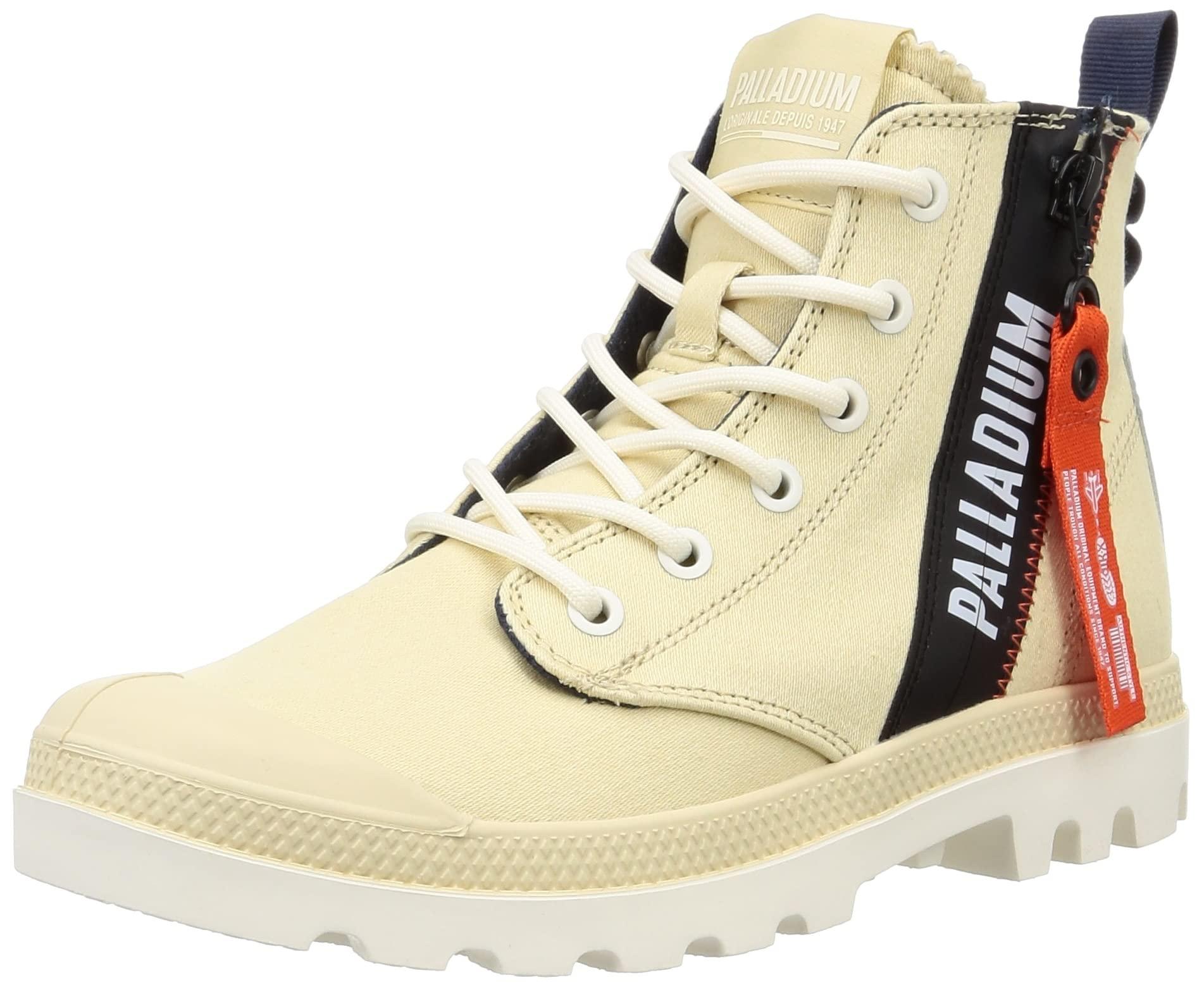 [パラディウム] ハイカットスニーカー PAMPA HI OUTZIP OVERLAB サイドジップ付 SAHARA(217) 25.0 cm