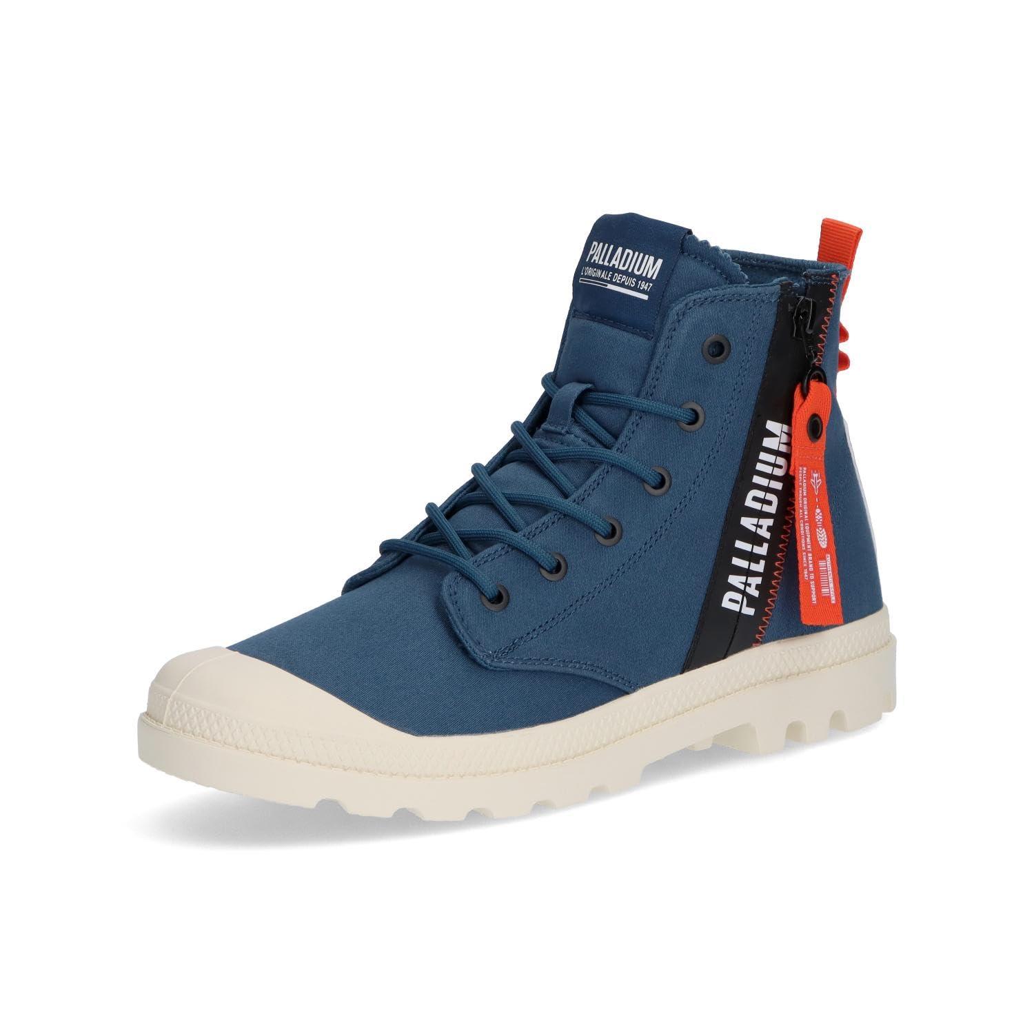 [パラディウム] ハイカットスニーカー PAMPA HI OUTZIP OVERLAB サイドジップ付 INDIGO(404) 27.5 cm