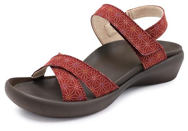 [リゲッタ] Regetta canoe/リゲッタカヌー/レディース サンダル/日本製 / CJFW3518 RED (レッド/LL 25-25.5cm)