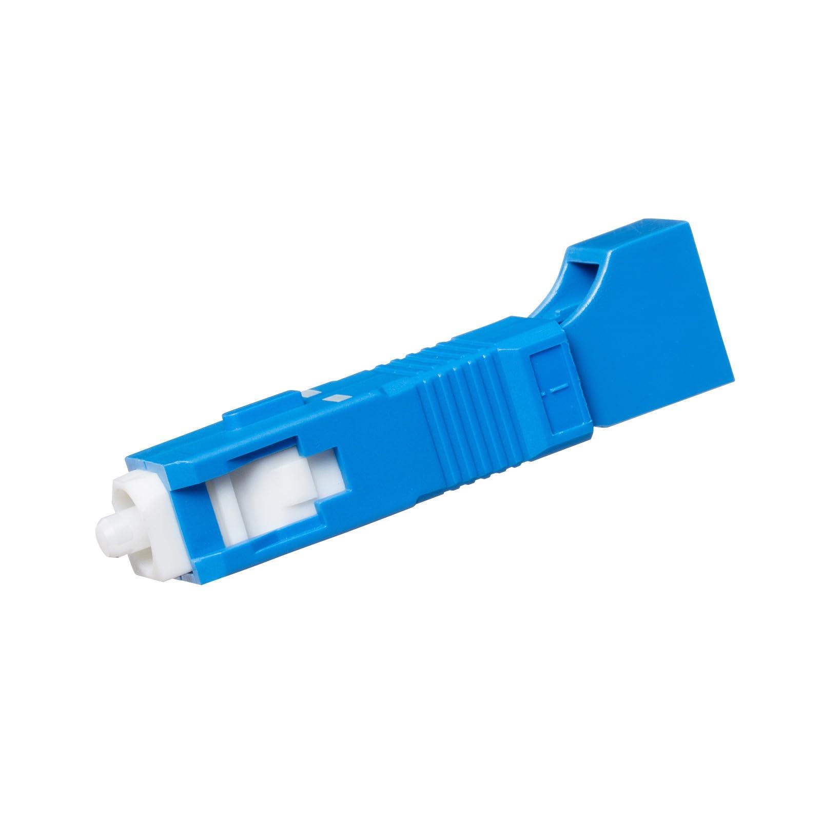サンワサプライ Sanwa Supply 光ファイバ変換アダプタ SCオス-LCメス シングルモード 9μm LCコネクタ to SCコネクタ HAD-SCLCF-SM