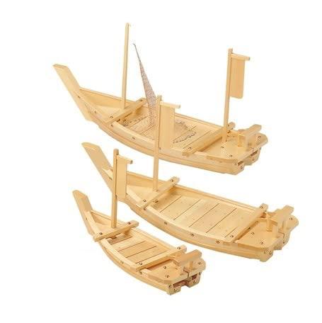 ヤマコー 用美 業務用 白木料理舟(M-80)(網付) yamaco41203｜ポッチ