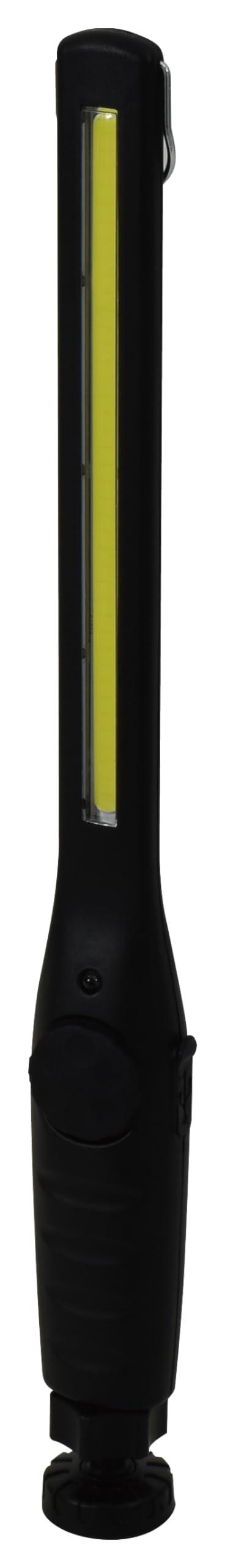 日動工業 充電式LED 調光スラットハンディー ブラック LEH-3W-SL-DIM-CH