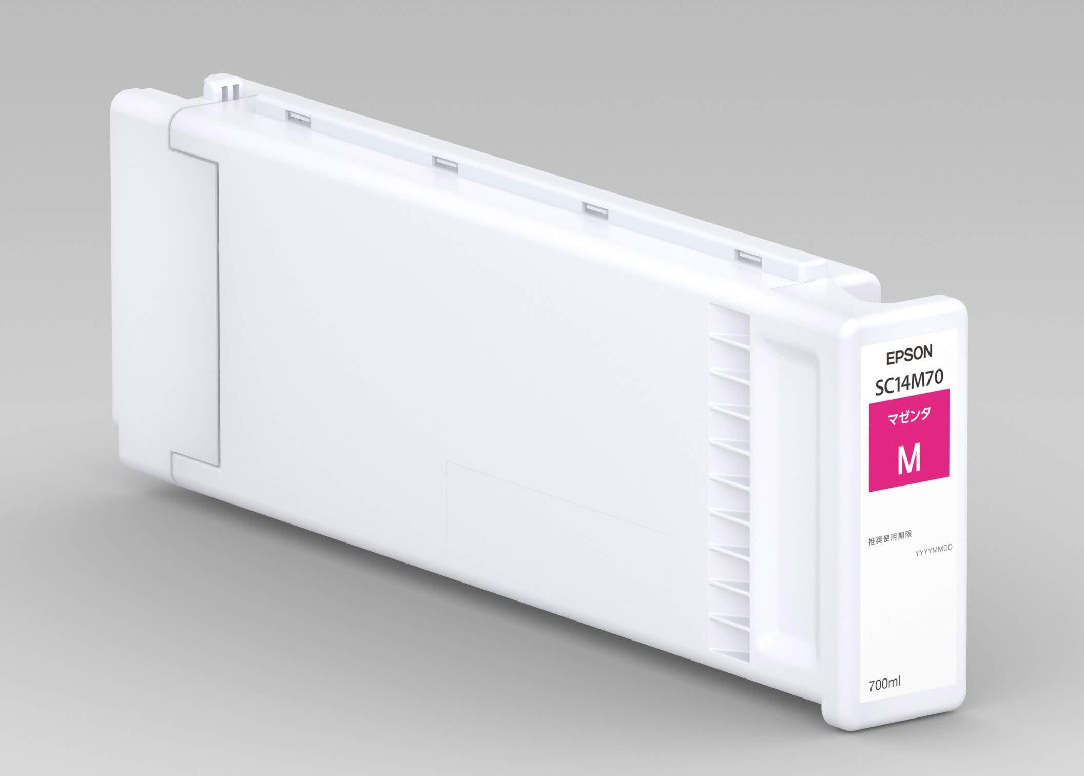エプソン インクカートリッジ マゼンタ 700mL SC14M70 1個