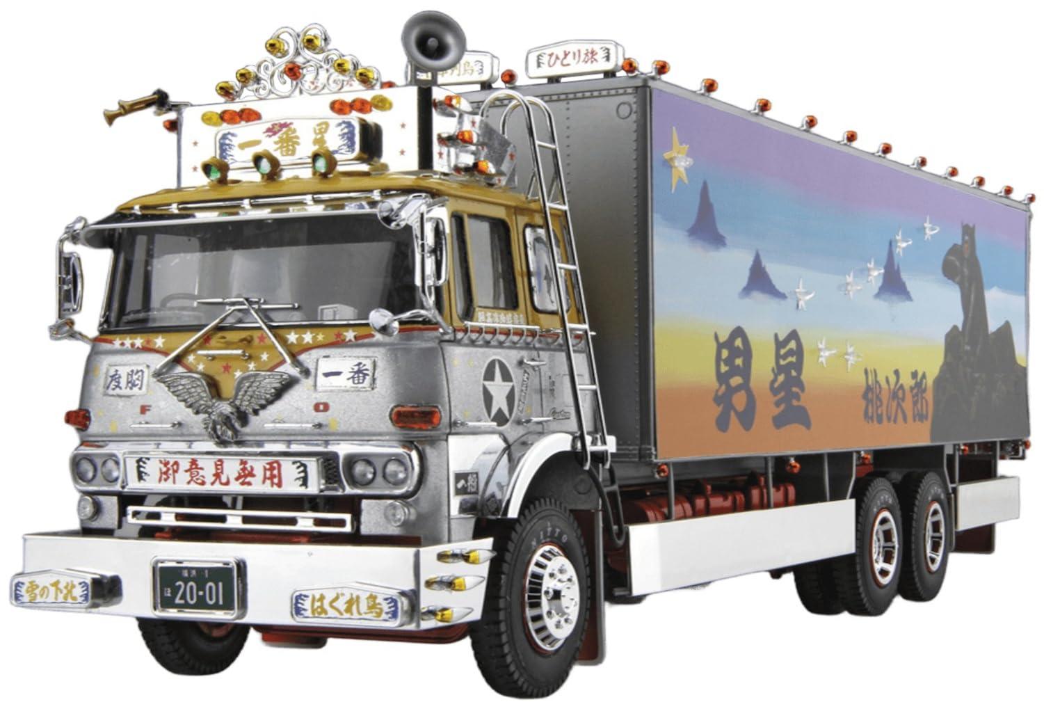 青島文化教材社 1/32 トラック野郎シリーズ No.1 一番星 御意見無用 プラモデル (自動車)｜ポッチ
