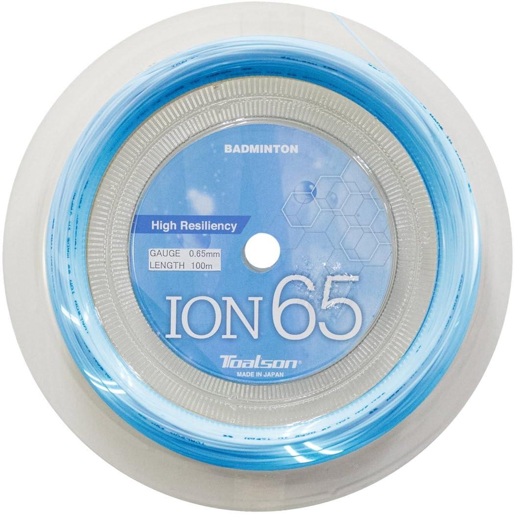 トアルソン TOALSON ガット バドミントン用 渦巻形 イオン 65 (ION 65) 841651B イオン青み