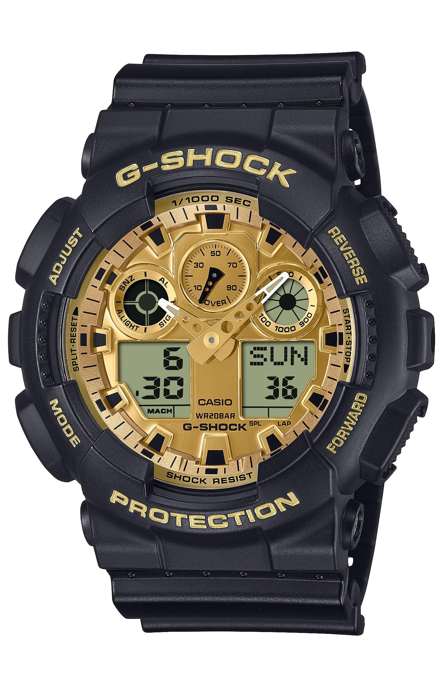 [カシオ] 腕時計 ジーショック 【国内正規品】 GA-100GGB-1A9JF メンズ ブラック
