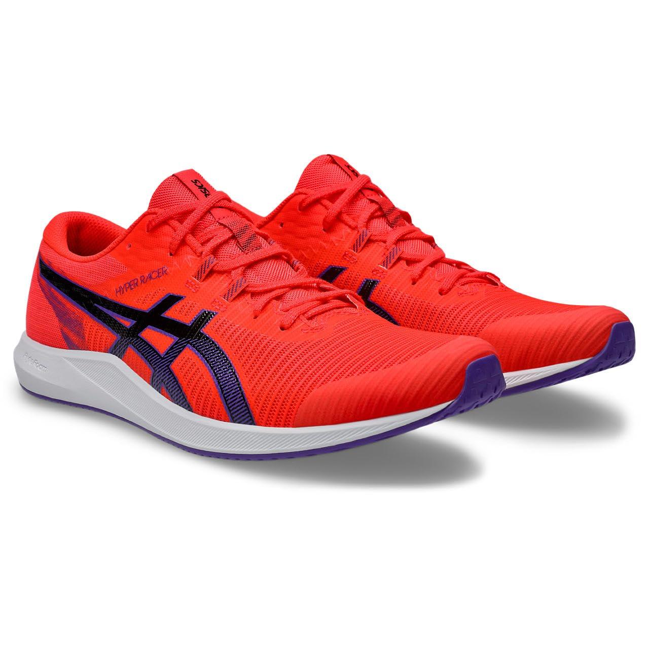 [アシックス] 陸上シューズ HYPER RACER 1093A233 ユニセックス大人 600(フラッシュ レッド/ブラック) 24.0 cm 2E