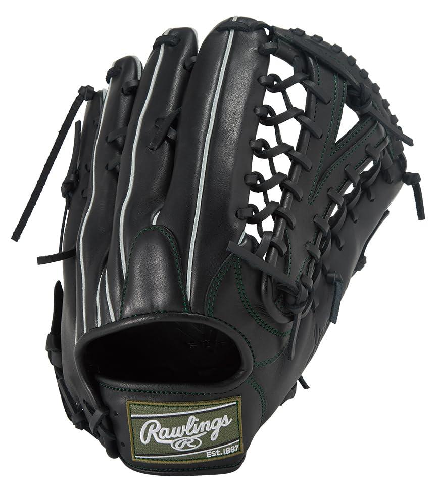 ローリングス(Rawlings) 野球用 グラブ グローブ 軟式 HYPER TECH R2G GR5FHTB88FS 外野手用 ブラック 12.5インチ ※左投げ用