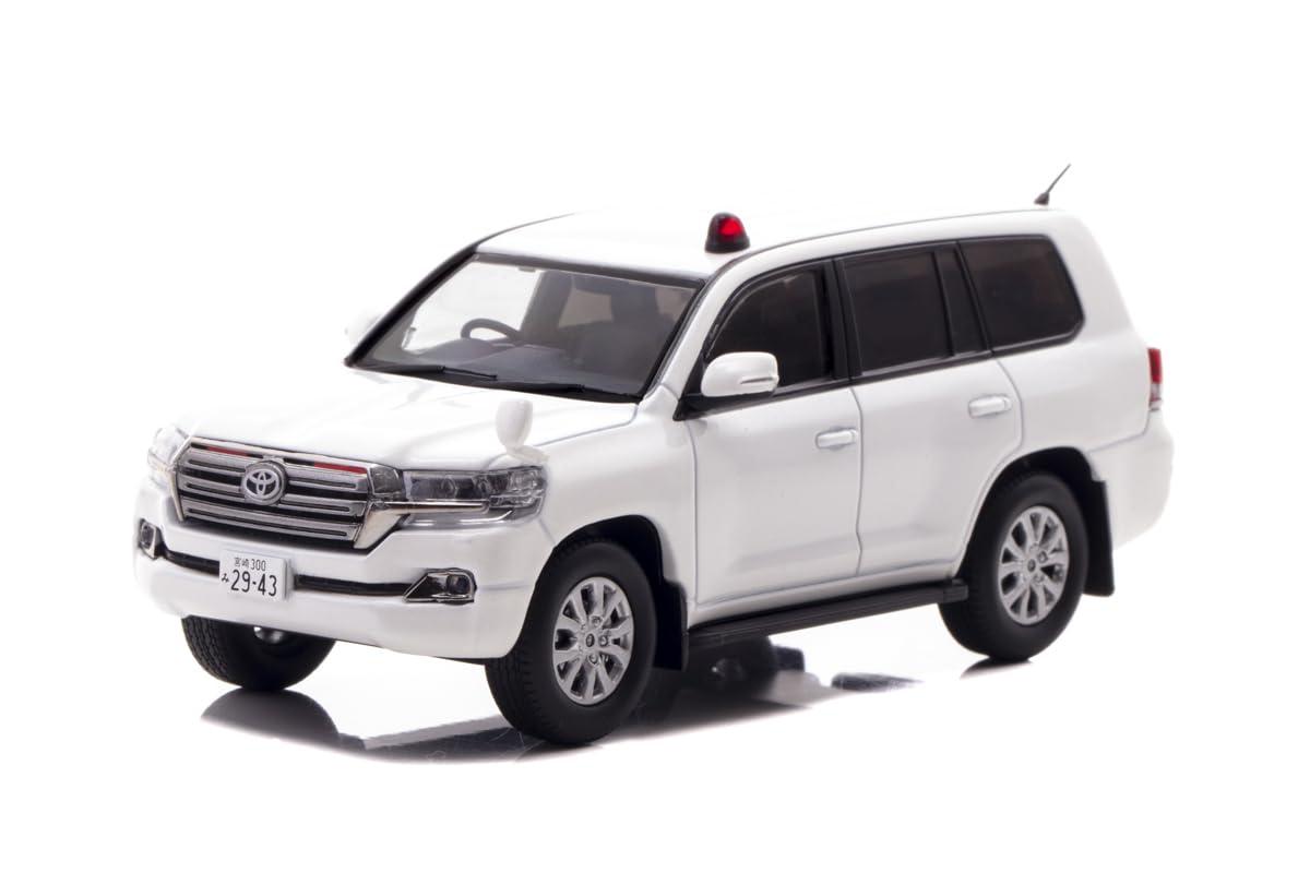 RAI'S 1/43 トヨタ ランドクルーザー AX (URJ202) 2018 宮崎県警察交通部交通指導課暴走族対策室車両 (白) 完成品 H7431807